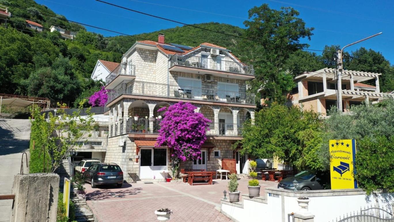 Vila Corovic Kumbor Exteriör bild